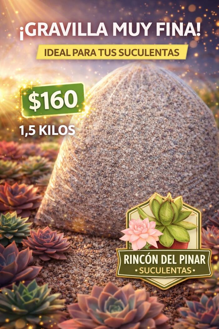 Bolsa de gravilla muy fina